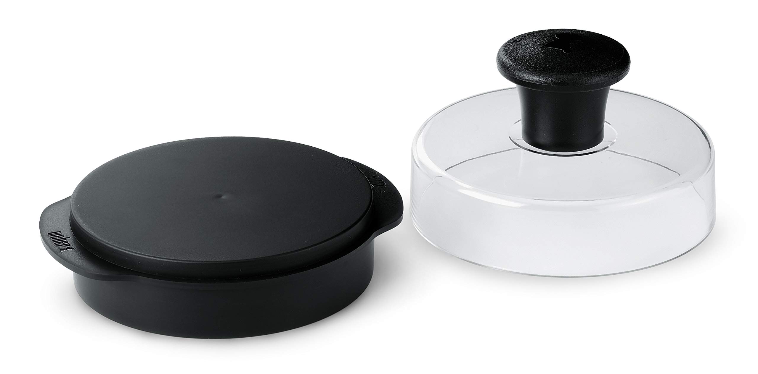 Weber Original Burger Press - Heavy Duty Stainless Steel Patty Maker for Perfect Homemade Burgers - Ideal for BBQ, Grilling, and Outdoor Cooking