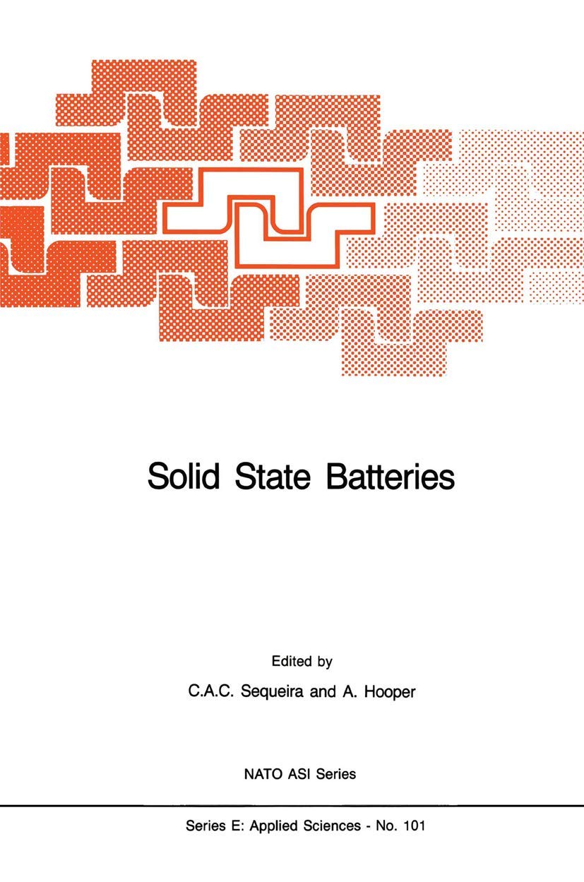 High-Performance Solid State Batteries for Electric Vehicles & Renewable Energy Storage | Durable & Safe NATO Science Series E: 101 | Ideal for EVs, Solar Power & Portable Electronics