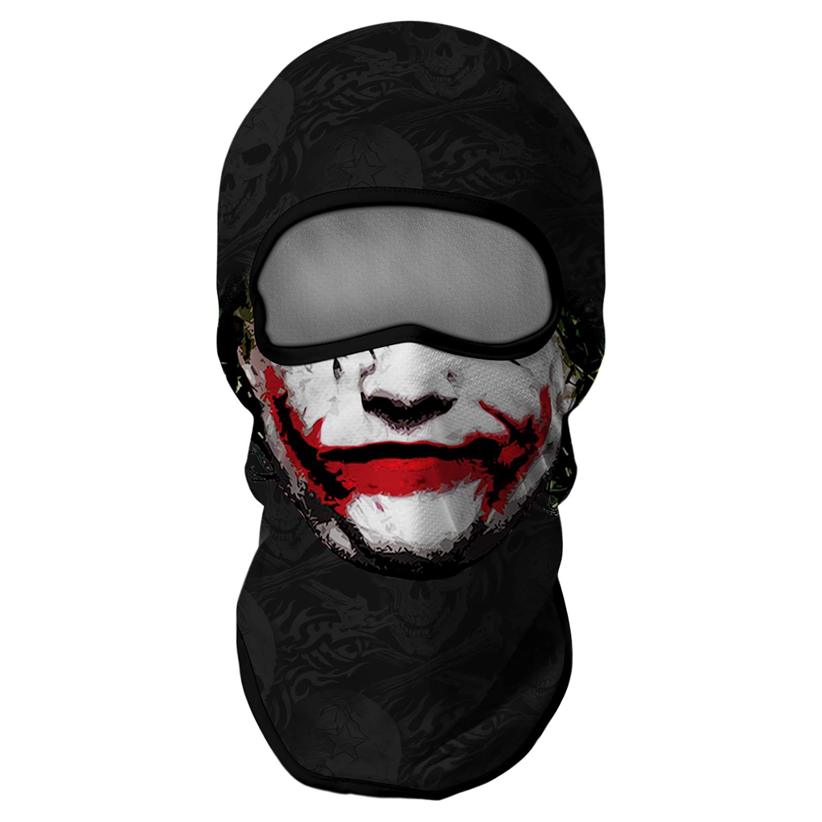 Venswell 3D Balaclava Ski Mask - Cool Skull Animal Full Face Mask for Cycling, Motorcycle, Halloween & Outdoor Sports - Winter Sports Gear for Skiing, Snowboarding & Cold Weather Protection