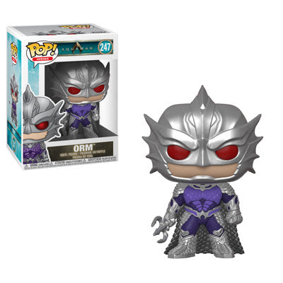 Aquaman Pop! Vinyl Figure - Orm Collectible [247] - Perfect for DC Fans, Movie Lovers & Pop Culture Collectors