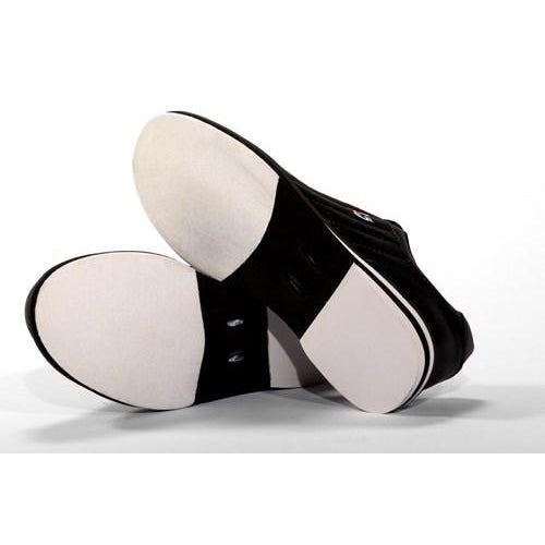 **Unisex 3G Bowling Shoes for Men & Women - Black & Metallic Blue - Comfortable & Slip-Resistant for League Play & Casual Bowling**