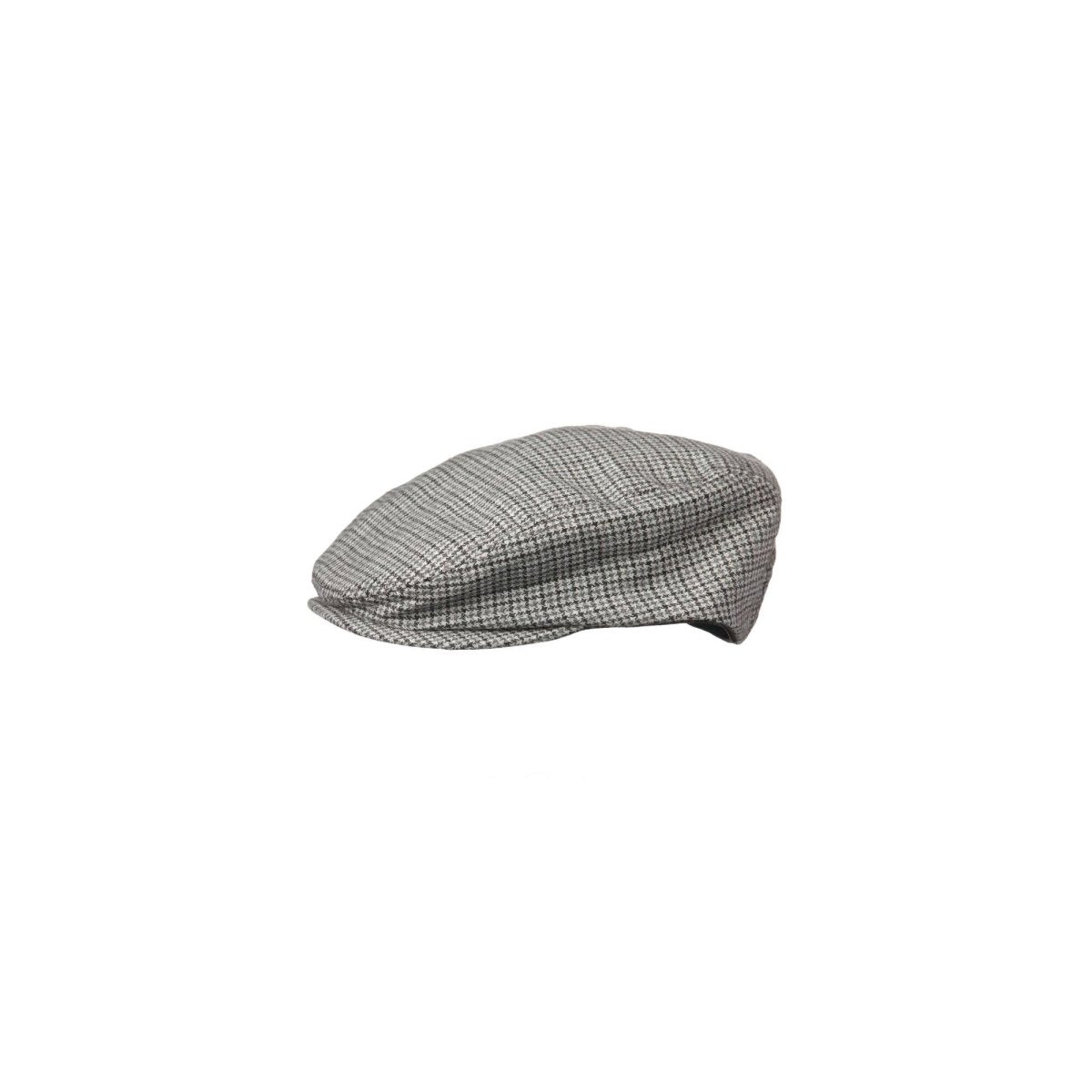 Crown Cap Wool Blend Flat Cap Ivy Grey Hounds - Classic Men's Winter Hat for Outdoor Activities & Casual Wear
