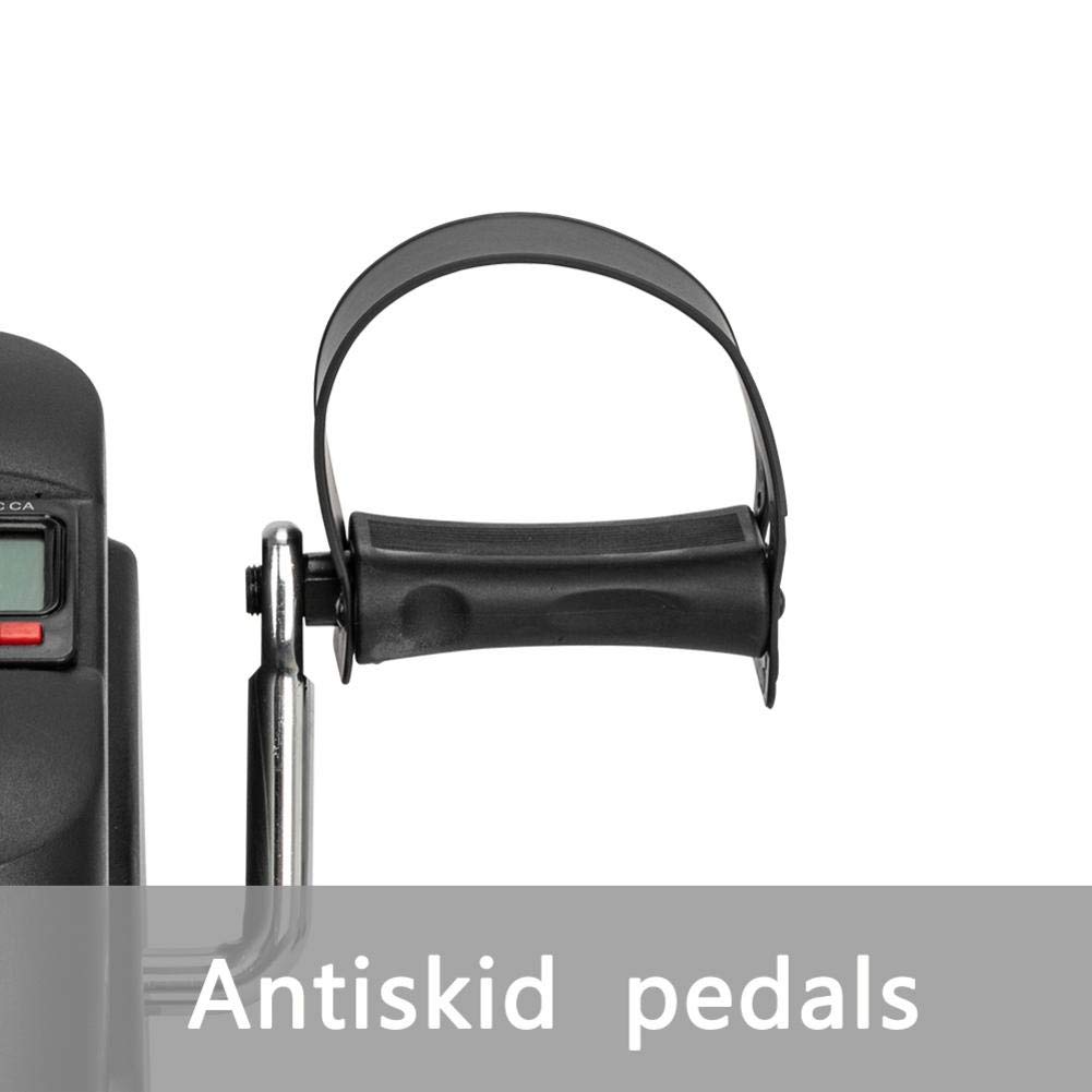 Portable Mini Exercise Bike for Home Fitness - Hand & Foot Pedal Exerciser Trainer, Compact & Lightweight for Indoor Cycling Workout - Perfect for Office, Travel, and Physical Therapy