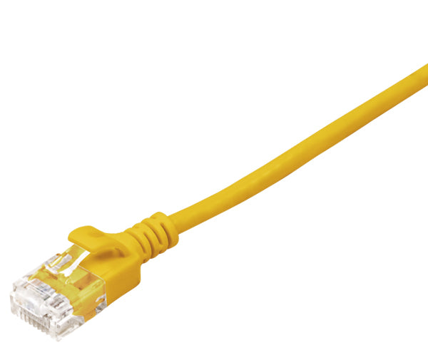 CAT6A Ethernet Patch Cable 5ft - Slim & Snagless Molded Boot UTP 10Gbps 28AWG RJ45 Network Cable for Gaming, Streaming & Office Use