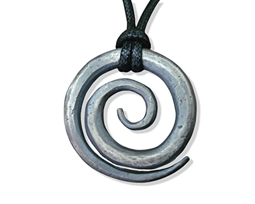 Spiral Eternity Necklace - Silver