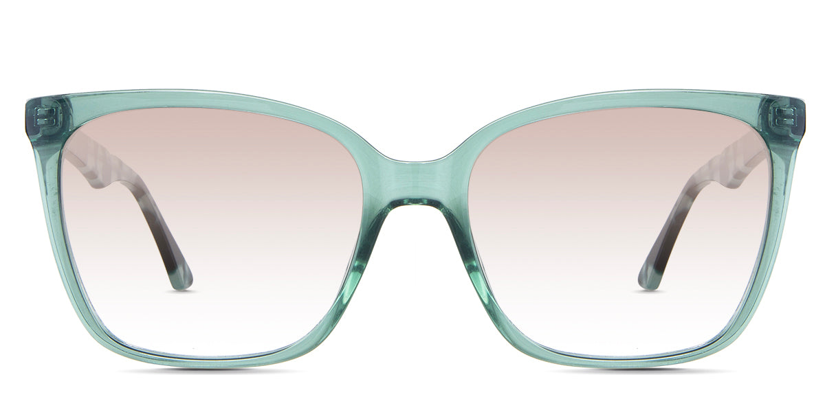 Elona Women's Prescription Tinted Glasses - Stylish & UV Protection for Reading, Driving & Outdoor Activities