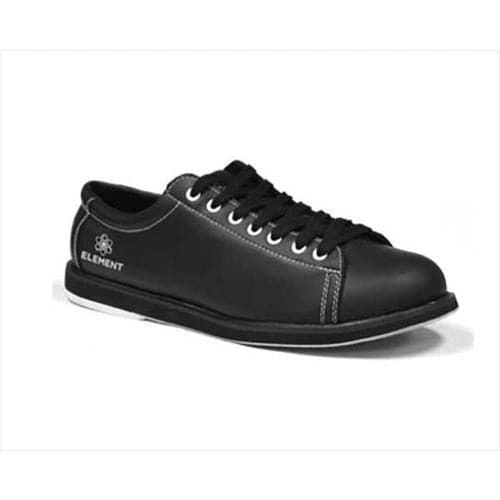 Element Men's CO2 Black Bowling Shoes - Lightweight & Comfortable for League Play & Tournaments - Perfect for Bowling Enthusiasts & Casual Players