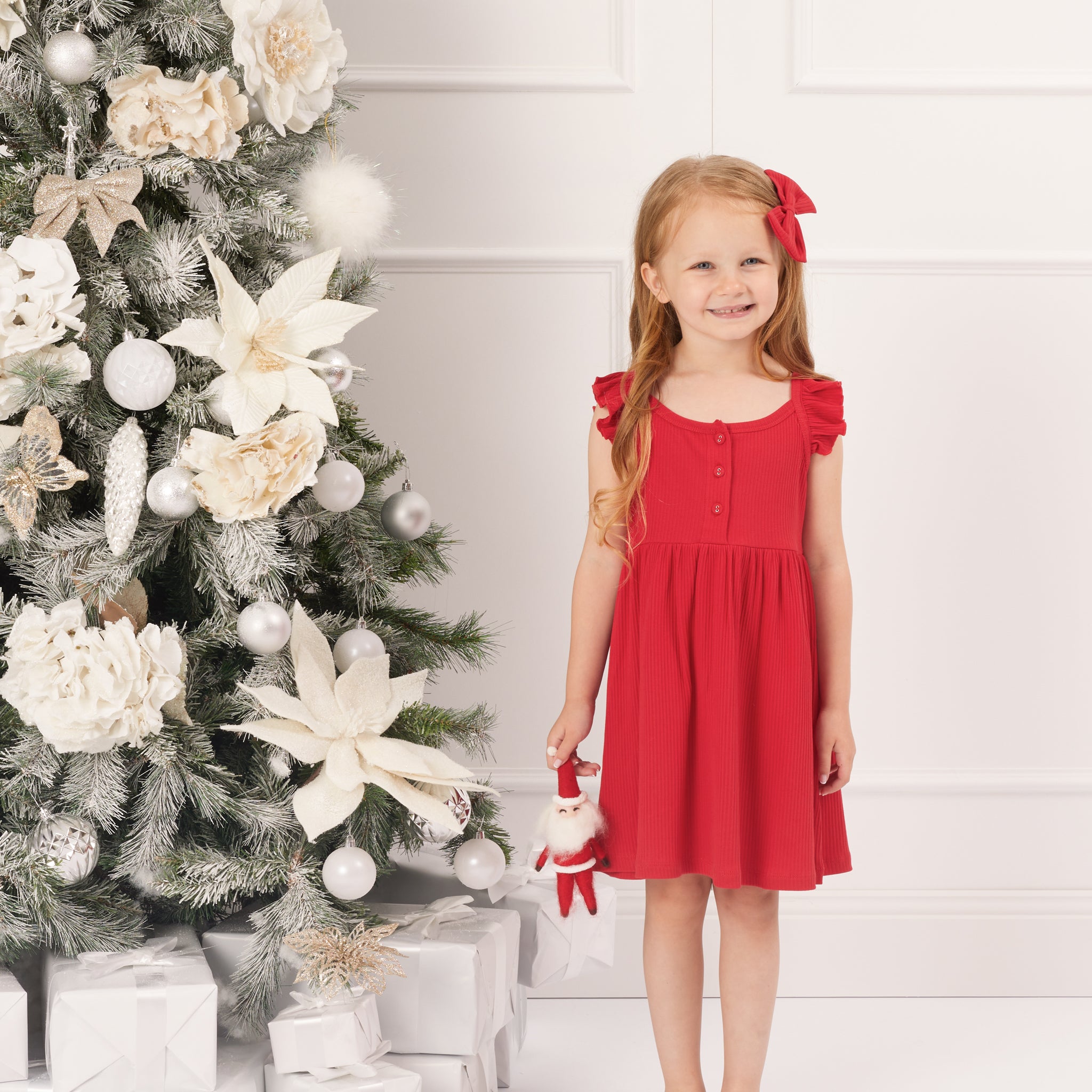 Stylish Red Summer Dress for Women - Lightweight & Comfortable - Perfect for Beach, Vacation, and Casual Outings