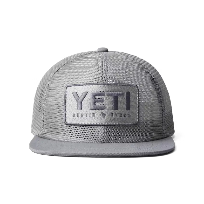 Austin Mesh Hat Gray - Breathable & Lightweight Summer Cap for Men & Women - Perfect for Outdoor Activities, Hiking, and Sports