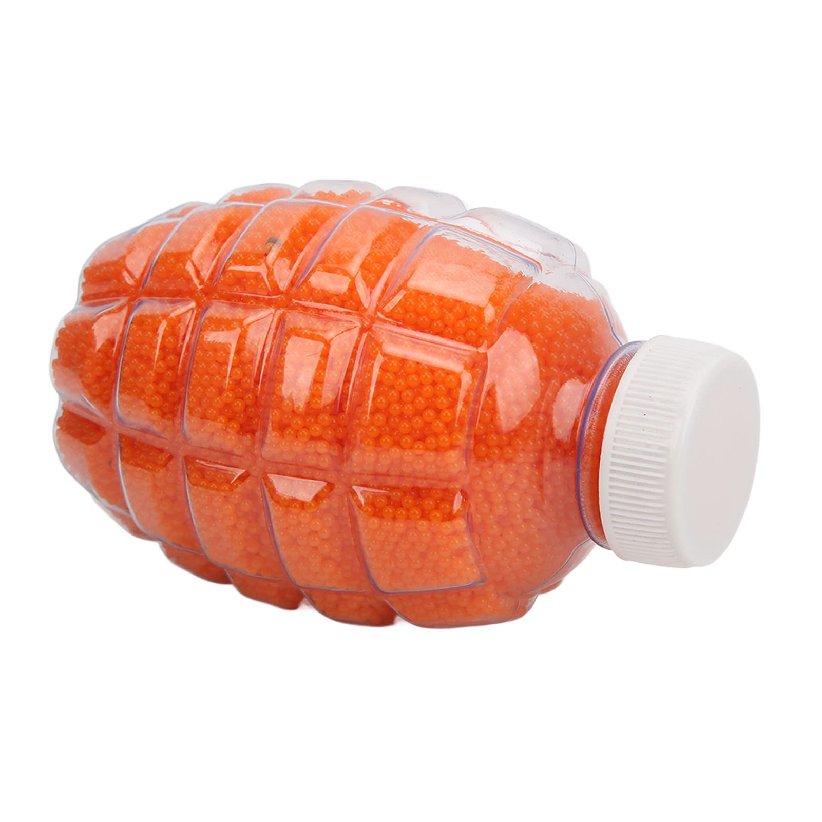Reusable Water Beads for Vases - 40,000 Soft Gel Beads in Bright Colors (Orange Pineapple Bottle) | Home Decor, Wedding Centerpieces, Sensory Play & Floral Arrangements