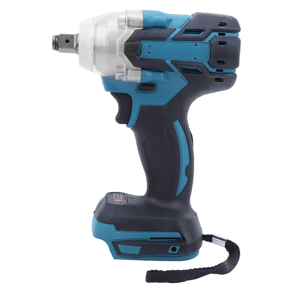 **Mrisata 21V Brushless Impact Wrench - High Torque, Non-Slip Handle, Rechargeable, Compatible with Makita Batteries - Perfect for Automotive Repairs, Construction, and DIY Projects**