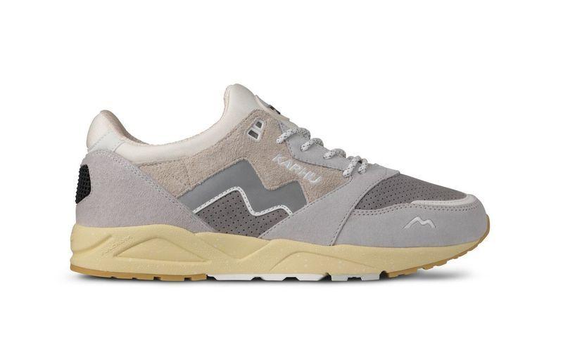 ARIA 95 Women's Sneakers - Lunar Rock & Foggy Dew Color | Lightweight Comfortable Walking Shoes for Running, Gym & Casual Wear