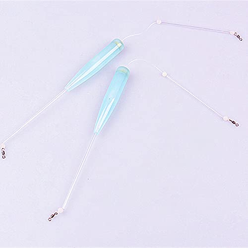DKEKE 5pcs Slow-Sinking Bombarda Fishing Floats - 10g, 15g, 20g, 25g Weight Options for Trout, Salmon & Bass Fishing | Ideal for River, Lake & Sea Angling (25g)