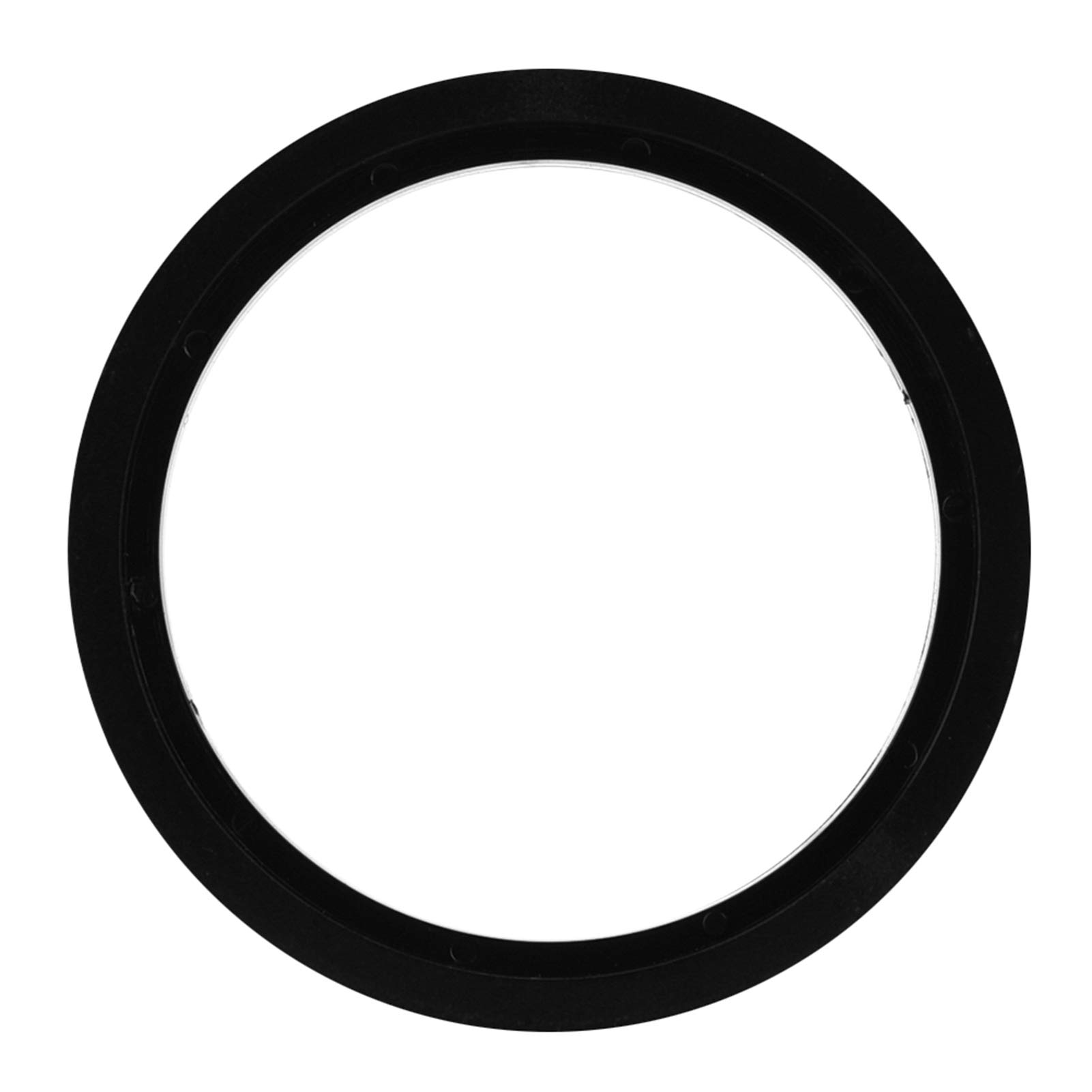 Fydun Microscope LED Ring Light - 144 Adjustable LED Beads, Dimmable Illumination for Stereo Microscopes & Camera Photography (White/Black) - Perfect for Lab Research, Jewelry Inspection & PCB Repair