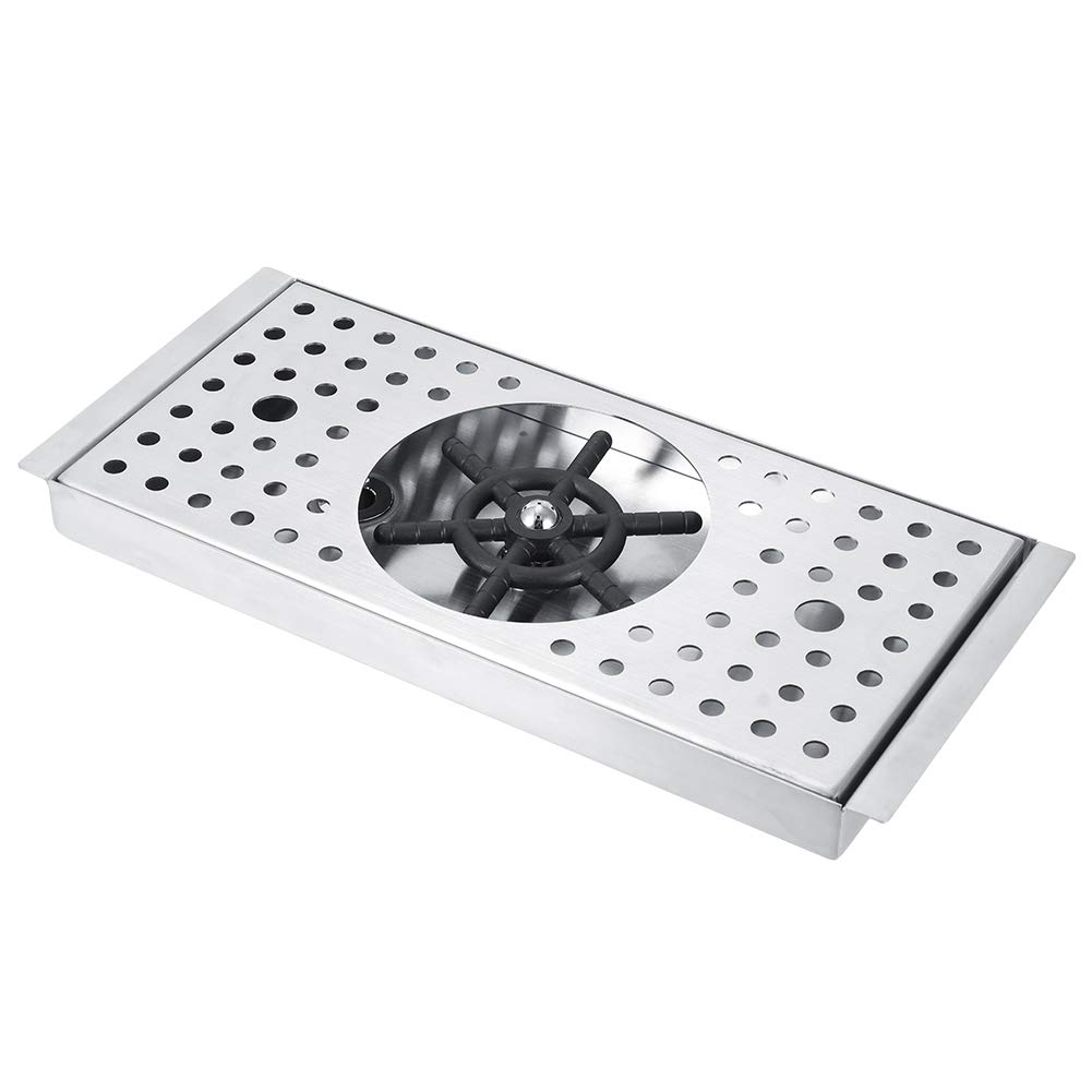 Automatic Stainless Steel Cup Washer Cleaner - G1/2in Glass Rinser for Hotel, Bar, Coffee & Milk Tea Cups - Perfect for Commercial Dishwashing & Kitchen Cleaning