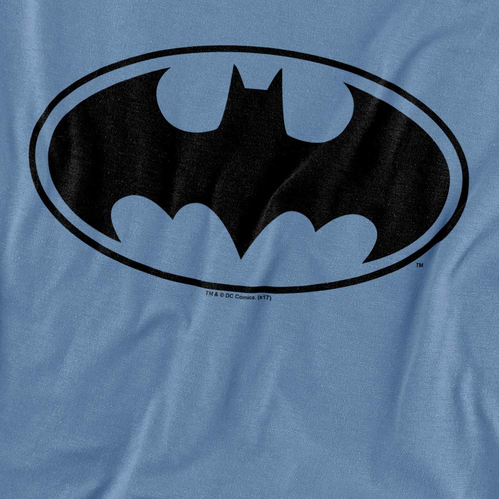 Batman Black Bat Logo Unisex T-Shirt for Men & Women - Casual Superhero Graphic Tee for Cosplay, Comic Con & Everyday Wear