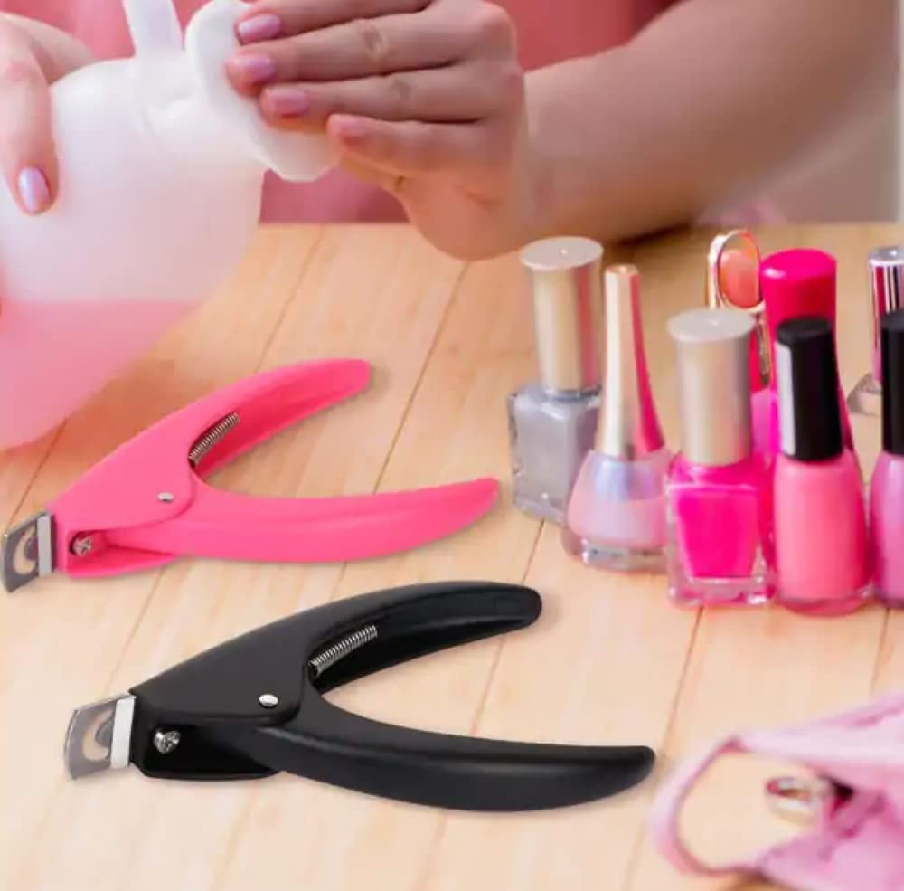 Feelhigh Professional Acrylic Nail Clipper Set - False Nails Tip Cutter & Nail Trimmer for Salon & Home Manicure | Perfect for Acrylic, Gel & Fake Nails