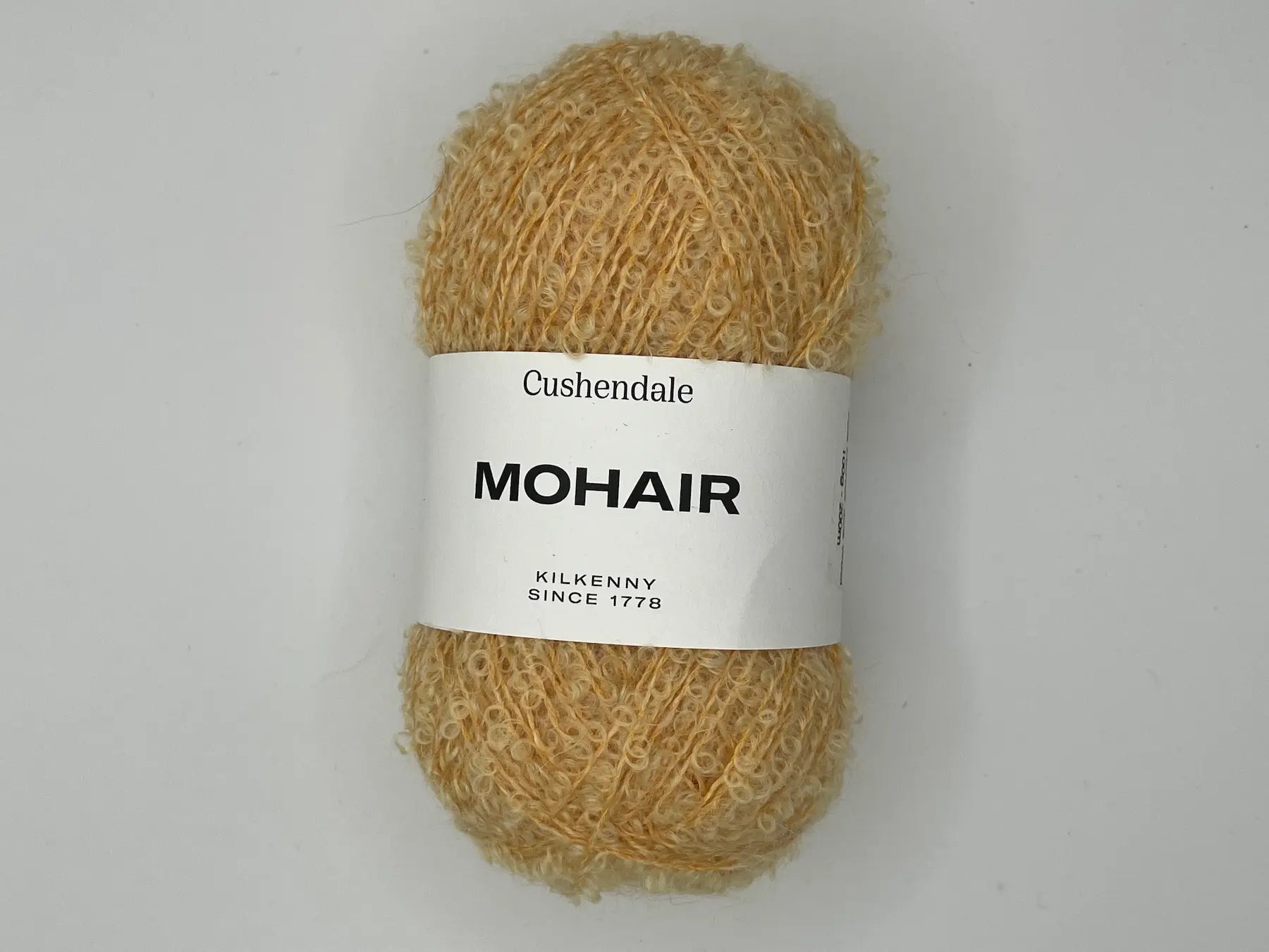 Premium Gold Mohair Yarn for Knitting & Crocheting - Soft Luxury Wool Blend for Sweaters, Scarves & Baby Clothes - Perfect for DIY Handmade Crafts & Winter Accessories