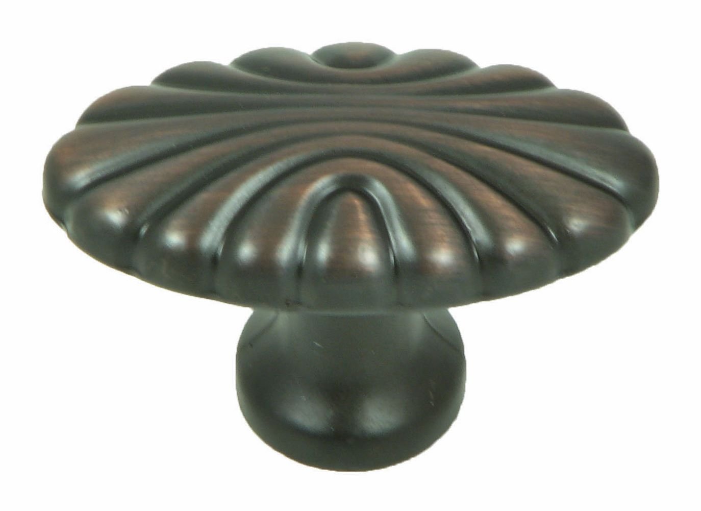 Oil Rubbed Bronze Tuscany Style Cabinet Knob - Vintage Kitchen & Bathroom Drawer Pull - Perfect for Farmhouse, Rustic, and Traditional Home Decor