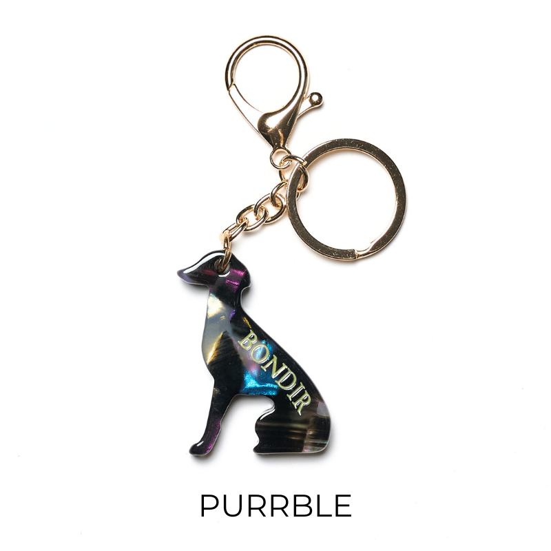 Stylish Greyhound Dog Keychain - Durable Metal Pet Lover Gift for Key Rings - Perfect for Dog Owners, Gifts & Everyday Carry