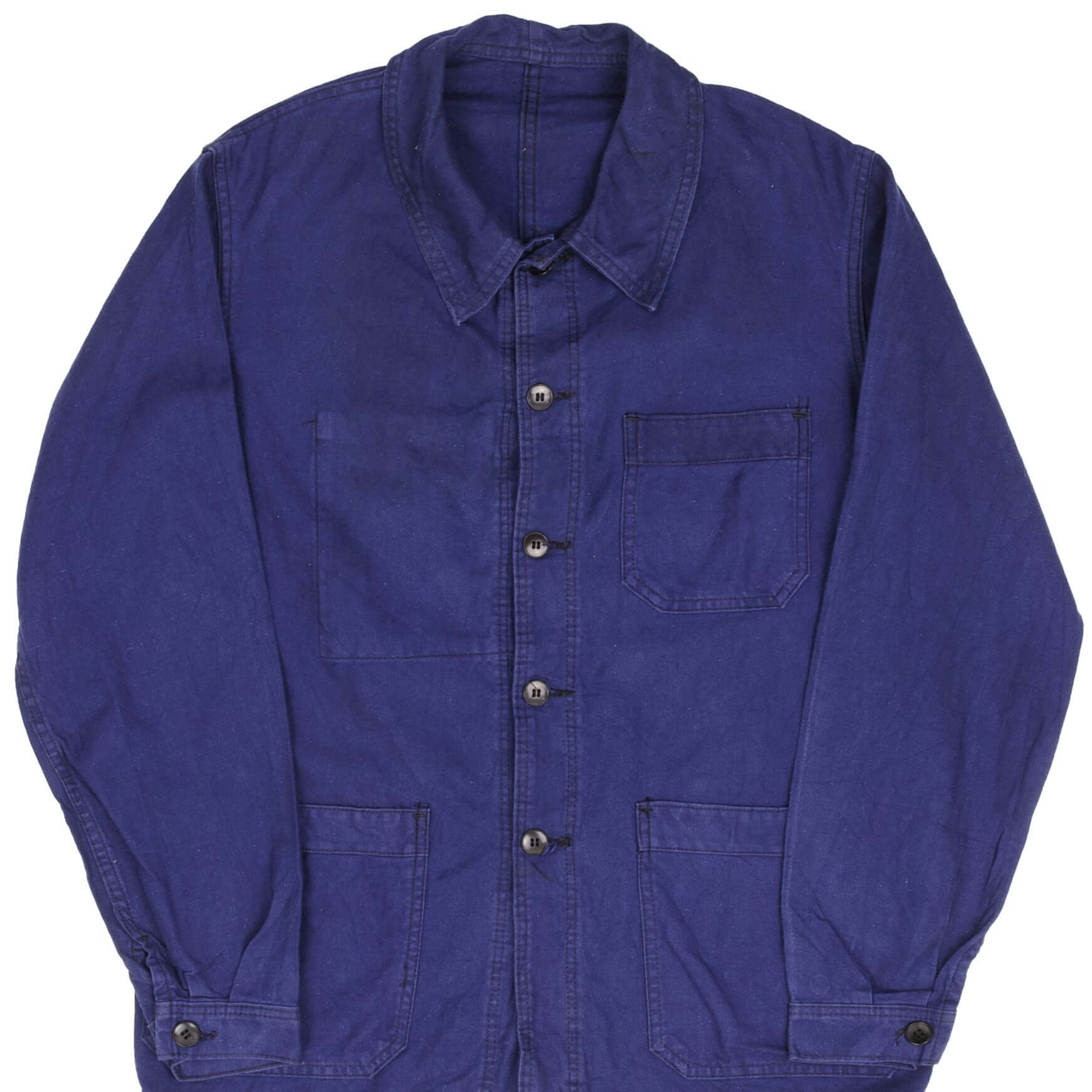 Vintage French Workwear Jacket 1960s - Small Size | Retro Style for Men & Women | Perfect for Outdoor Work, Vintage Fashion & Collectors