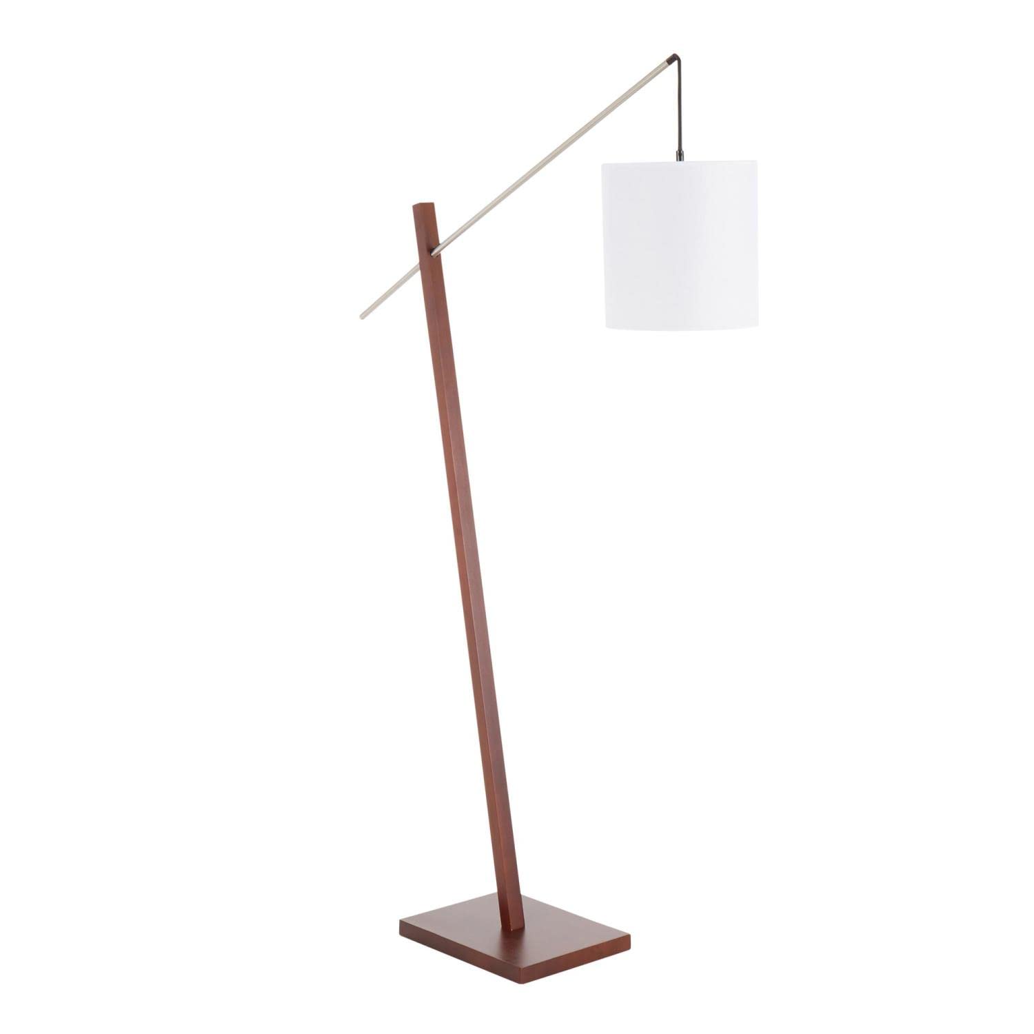 Arturo Modern Floor Lamp - Adjustable Standing Lamp for Living Room & Bedroom - Tall Corner Lamp with Dimmable LED Light - Perfect for Reading Nook, Home Office, and Cozy Spaces