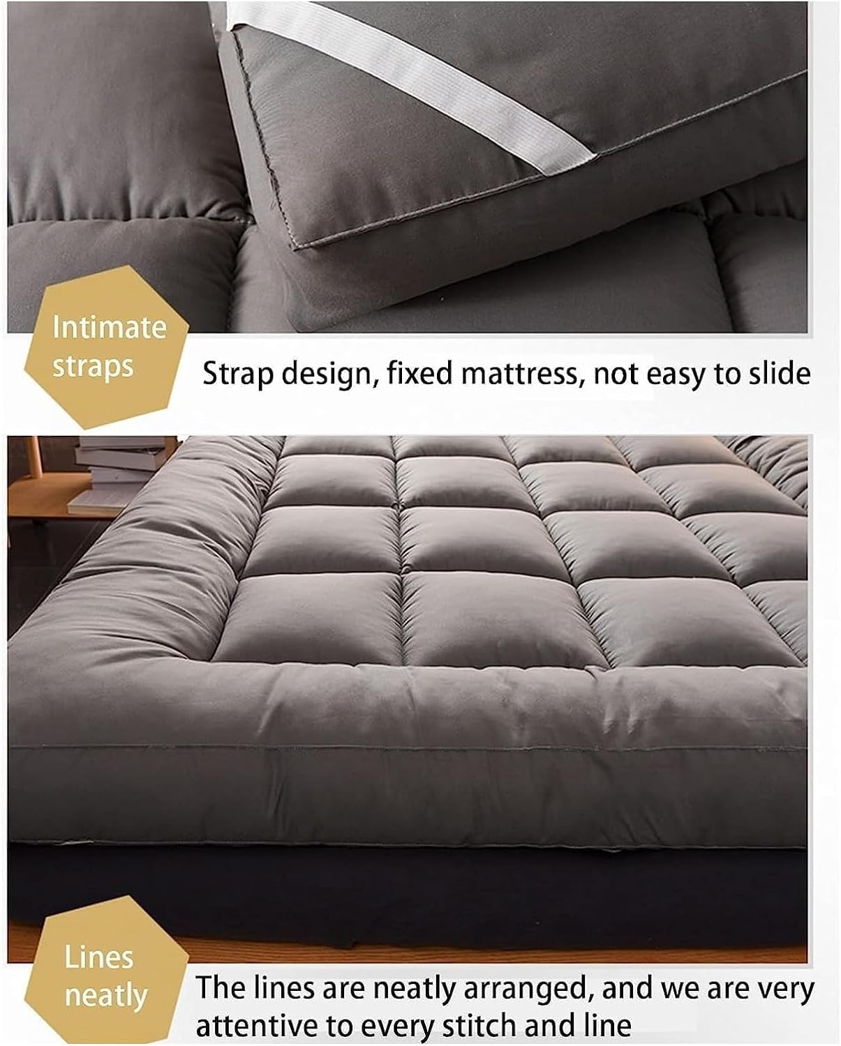 Foldable Roll Up Futon Mattress - Japanese Thick Tatami Floor Mattress for Home & Dorm - Non-Slip Breathable Design - 80x190cm - Perfect for Guest Beds, Camping & Small Spaces