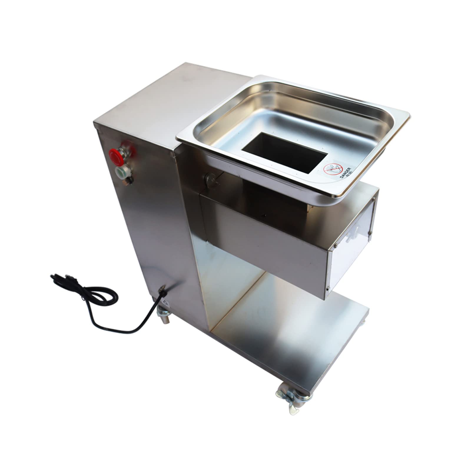 Premium Stainless Steel Body for QE Commercial Meat Slicer Machine (Blade Not Included) - Durable Replacement Part for Deli, Butcher Shop & Restaurant Food Prep