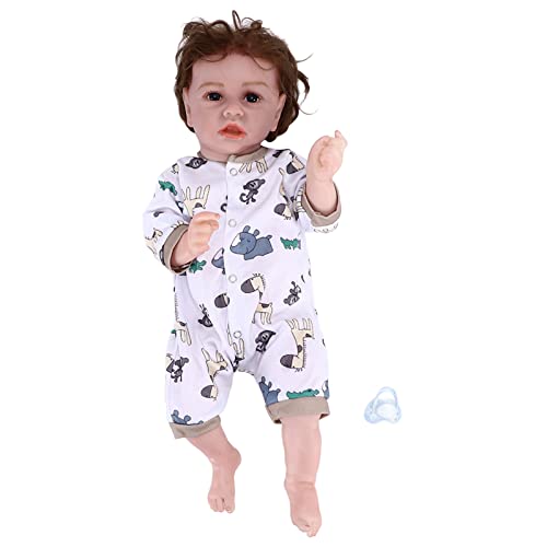 Lifelike Reborn Baby Dolls with Movable Limbs & Waterproof Skin - Realistic Soft Vinyl Doll with Delicate Eyelashes - Perfect for Home Play, Collecting, and Therapy Use