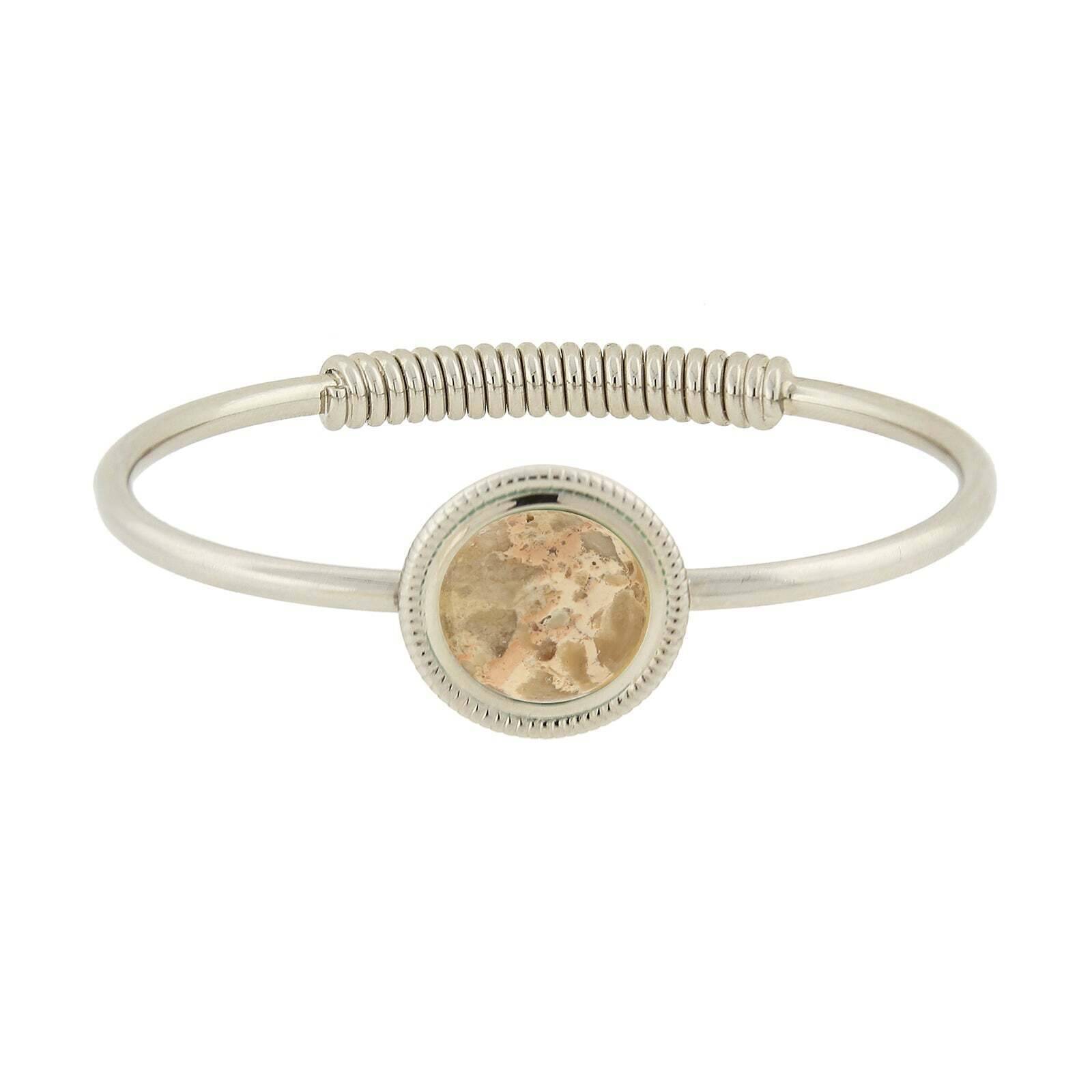 1928 Jewelry Gemstone Spring Hinge Bracelet for Women - Elegant Adjustable Beaded Bracelet for Daily Wear, Gift Giving & Special Occasions