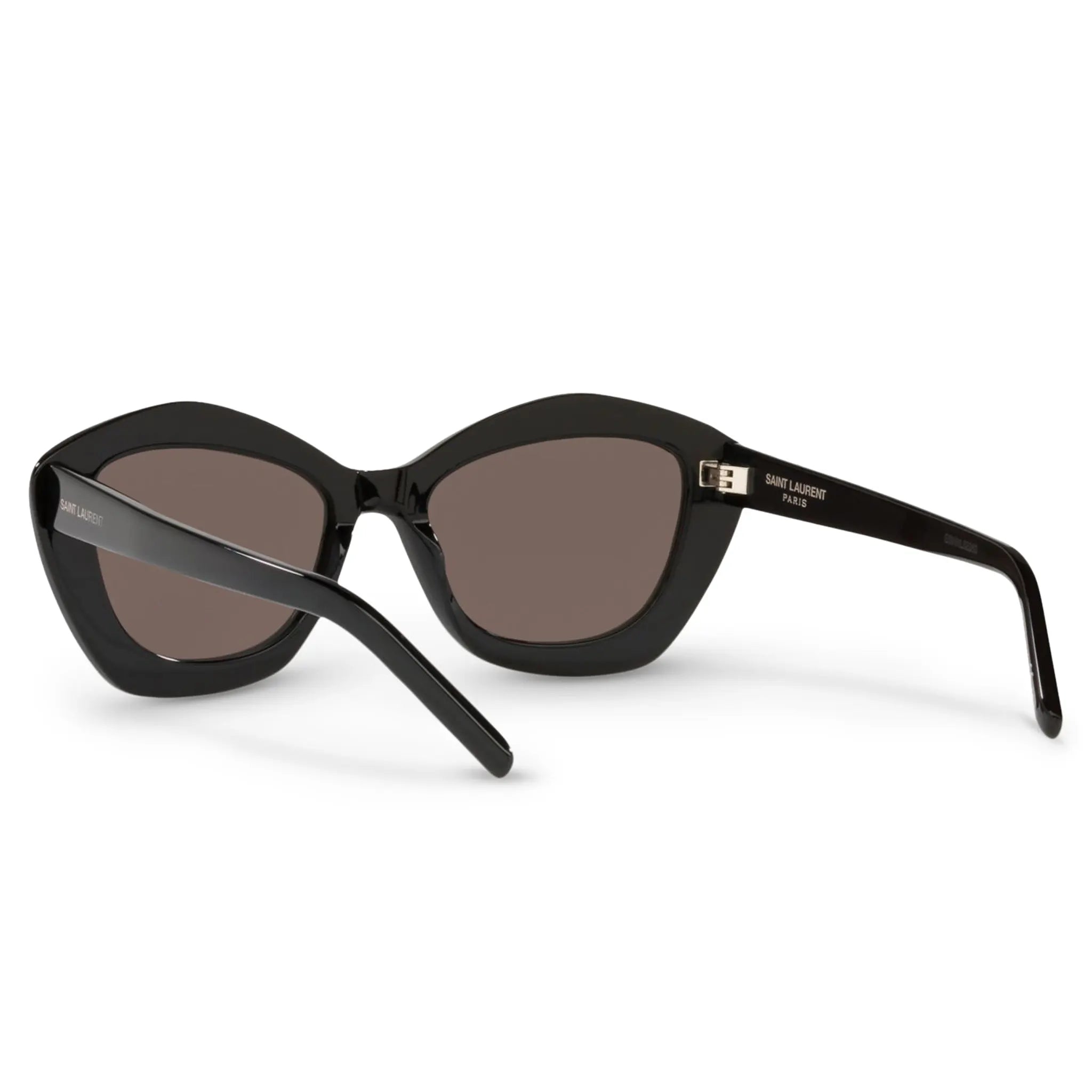 Saint Laurent SL 68 001 Cat Eye Black Sunglasses for Women - Luxury Designer Shades for Fashion & Sun Protection - Perfect for Beach, Driving & Outdoor Activities