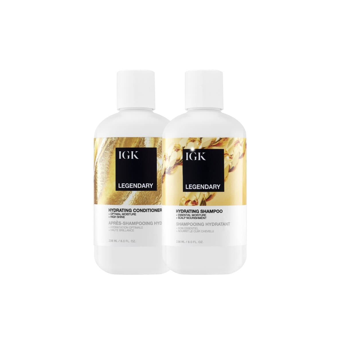 Legendary Shampoo & Conditioner Duo for Healthy Hair - Sulfate-Free & Hydrating Hair Care Set for Men & Women - Perfect for Daily Use & Salon-Quality Results at Home