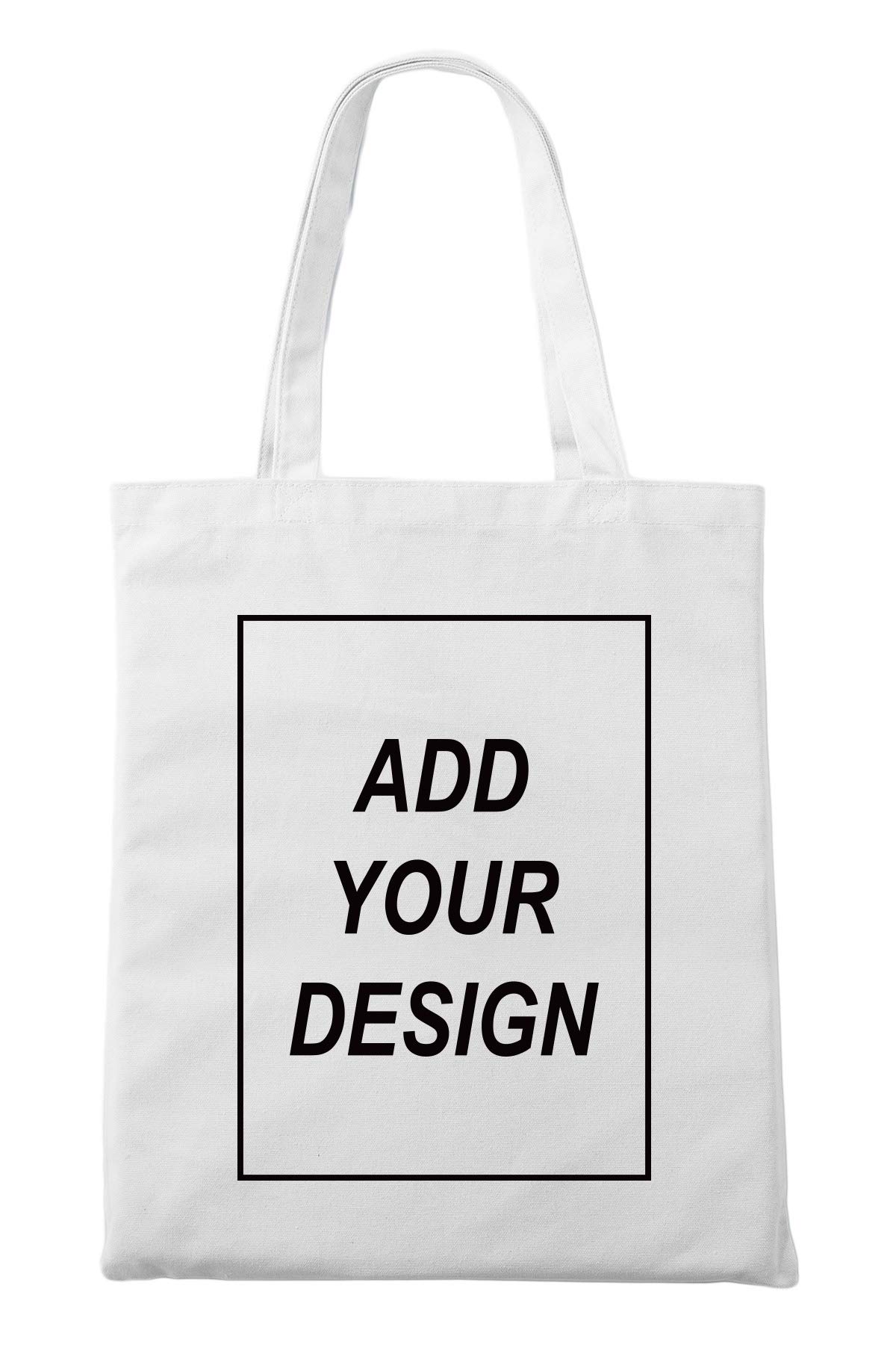 Custom Personalized Women's Tote Bag - Eco-Friendly Canvas Shopping Bag for Groceries, Beach & Work Commute