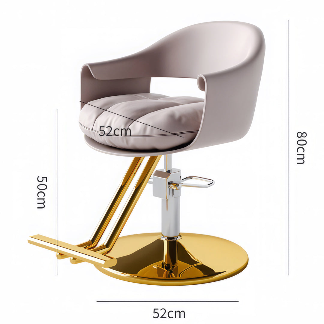 Modern All-Purpose Hydraulic Styling Chair for Salon, Barbershop & Home - Adjustable Height Swivel Beauty Chair with Ergonomic Design