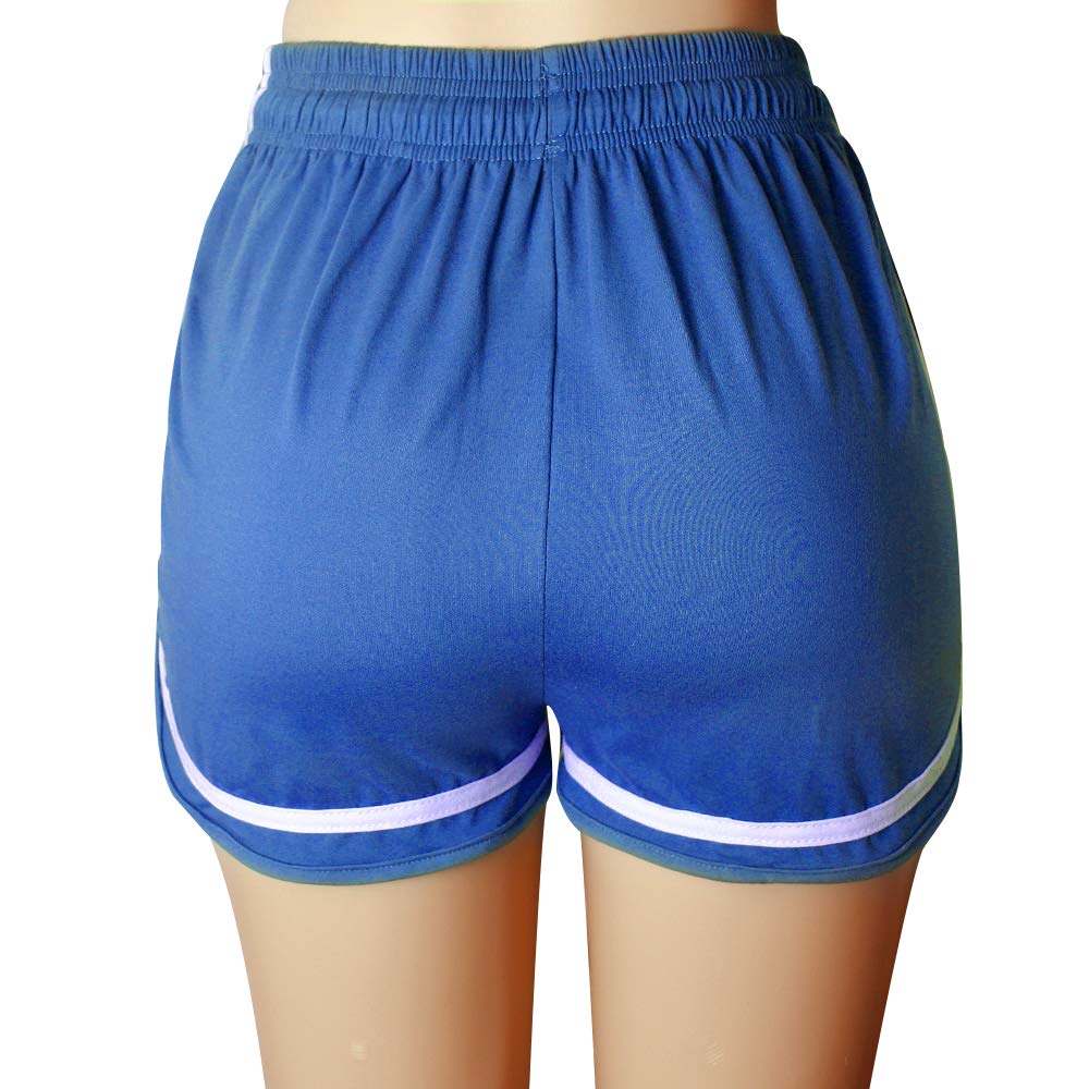 Women's Athletic Workout Shorts - Gym, Yoga, Running & Fitness Sports Shorts - Comfortable Lounge Short Pants for Active Lifestyle & Casual Wear