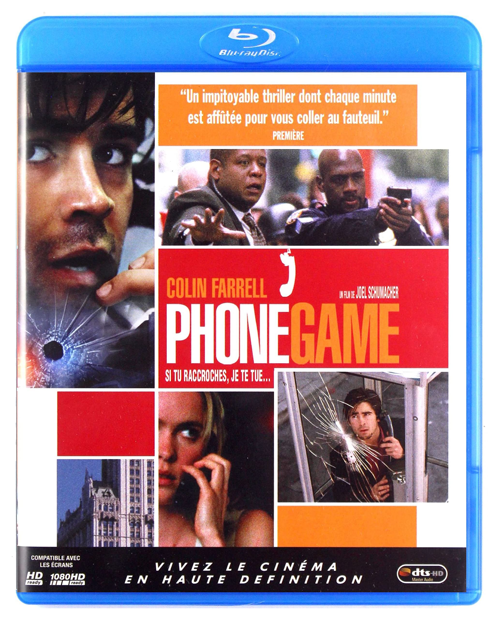 Phone Game Blu-ray - Action-Packed Movie for Gaming Enthusiasts | Perfect for Movie Nights & Gaming Themed Parties