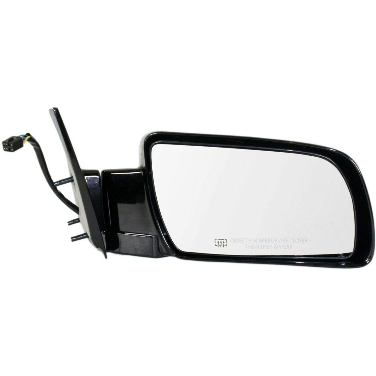 Replacement Set of 2 Heated Side Mirrors for Chevy Suburban - Driver & Passenger Side - Durable Auto Parts for Winter Driving & Safety
