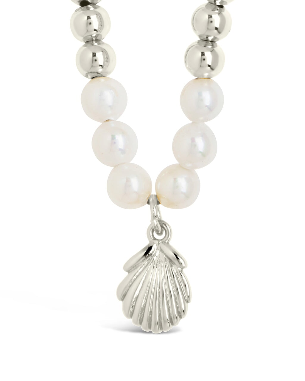 Marjorie Pearl & Shell Pendant Necklace - Elegant Beach Jewelry for Women, Perfect for Weddings, Vacations & Summer Outfits