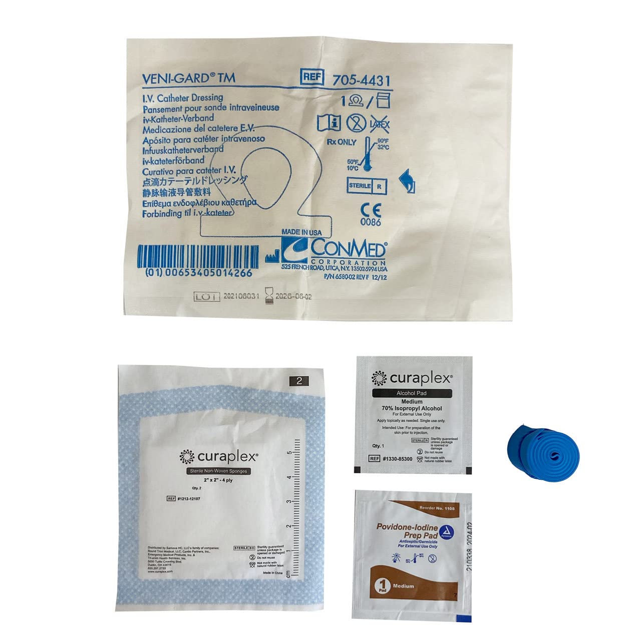 IV Start Kit - Sterile IV Catheter Insertion Set for Medical & Emergency Use | Perfect for Hospitals, Clinics & First Aid Scenarios