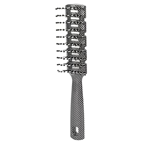 **Detangling Brush for Hair - Wide Tooth Comb & Scalp Massager - Portable Round Hairbrush with Hanging Hole for Home, Travel & Salon Use**
