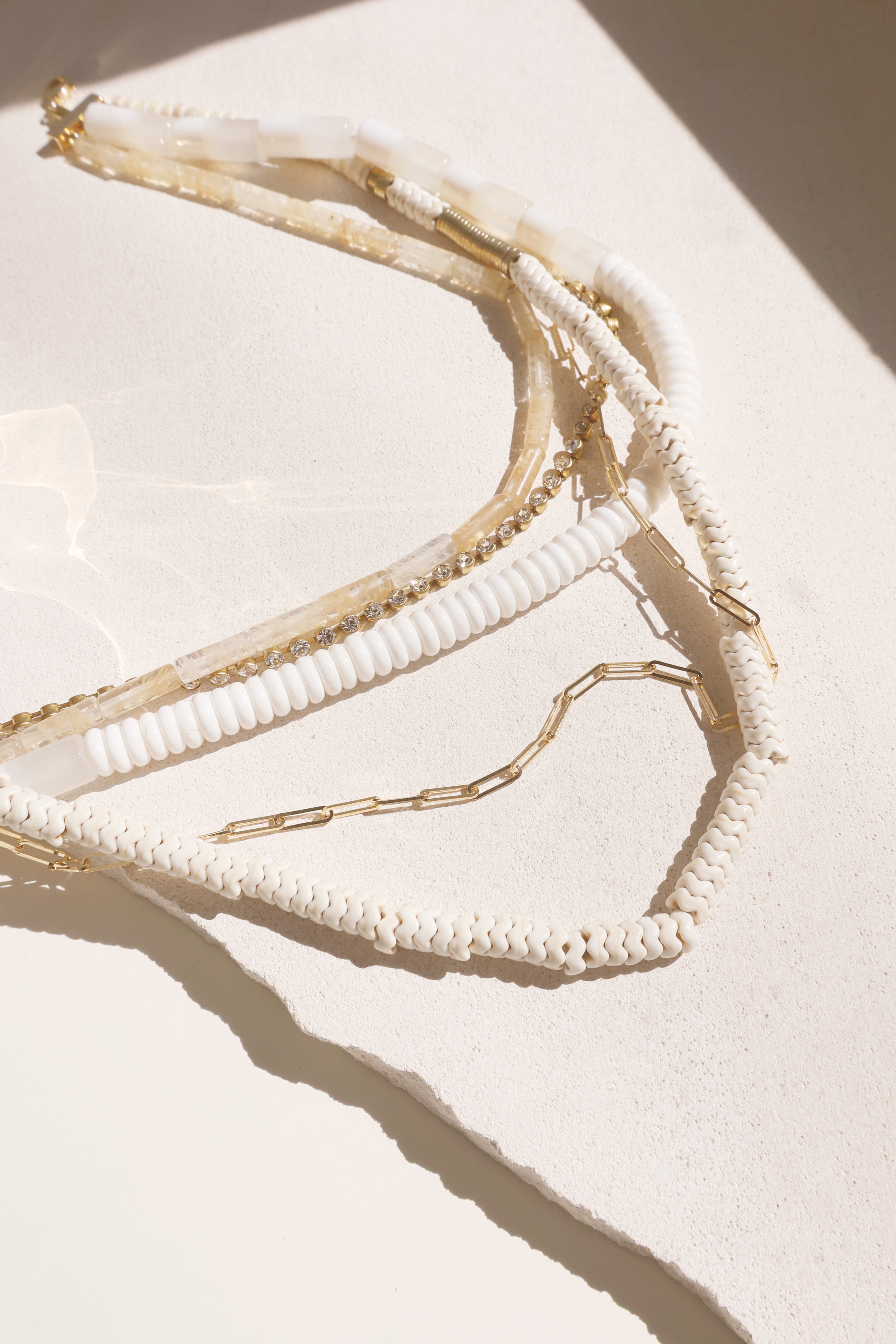 Elegant Cayucos Layered Necklace for Women - Dainty Gold & Silver Layered Chain Necklace - Perfect for Everyday Wear, Date Night & Gift Giving