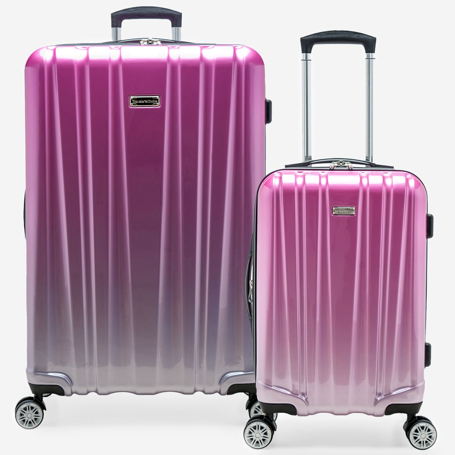 Ruma II 2-Piece Luggage Set - Lightweight Spinner Suitcase with TSA Lock - Perfect for Travel, Business Trips & Vacations