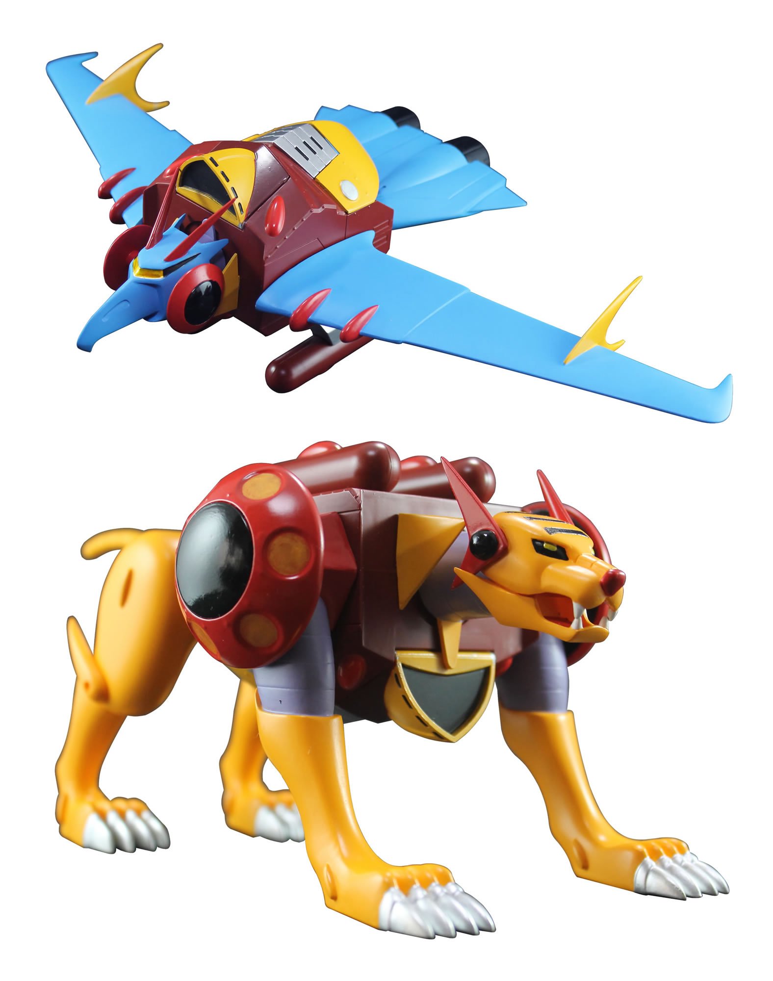 Dynamite Action No. 3 Hybrid Godam Tiger & Sky High Figure - Premium Collectible Action Figure for Anime Fans, Perfect for Display, Photography, and Cosplay Props