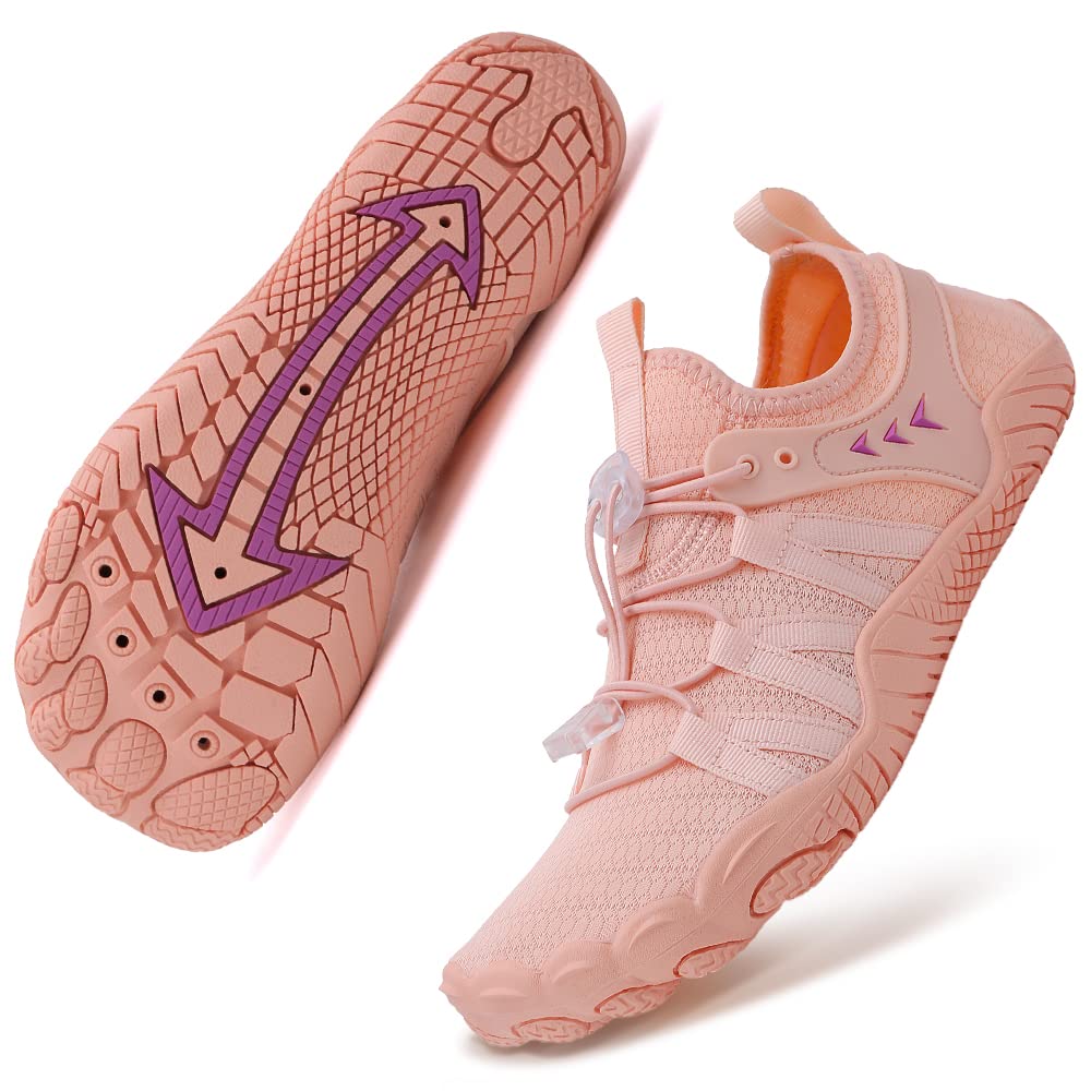 **Best Water Shoes for Women & Men - Quick Dry Swim Shoes for Beach, Pool, Surf & Yoga - Barefoot Aqua Shoes for River, Water Park & Outdoor Activities**