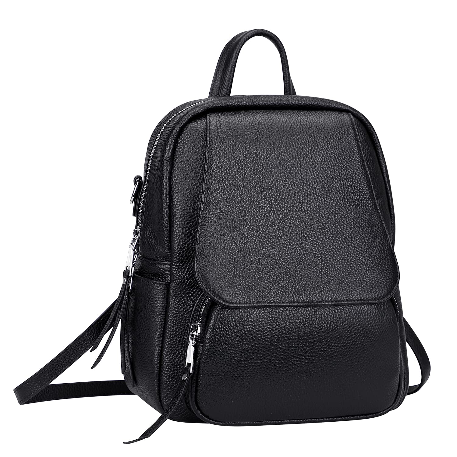 ALTOSY Mini Genuine Leather Backpack for Women - Convertible 4-in-1 Purse, Shoulder Bag & Crossbody Handbag - Perfect for Work, Travel & Daily Use