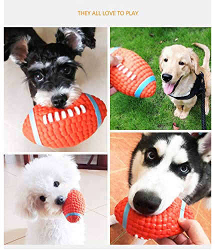 **Durable Latex Squeaky Dog Ball - Interactive Floating Fetch Toy for Small Dogs - Perfect for Pool, Beach & Backyard Playtime**