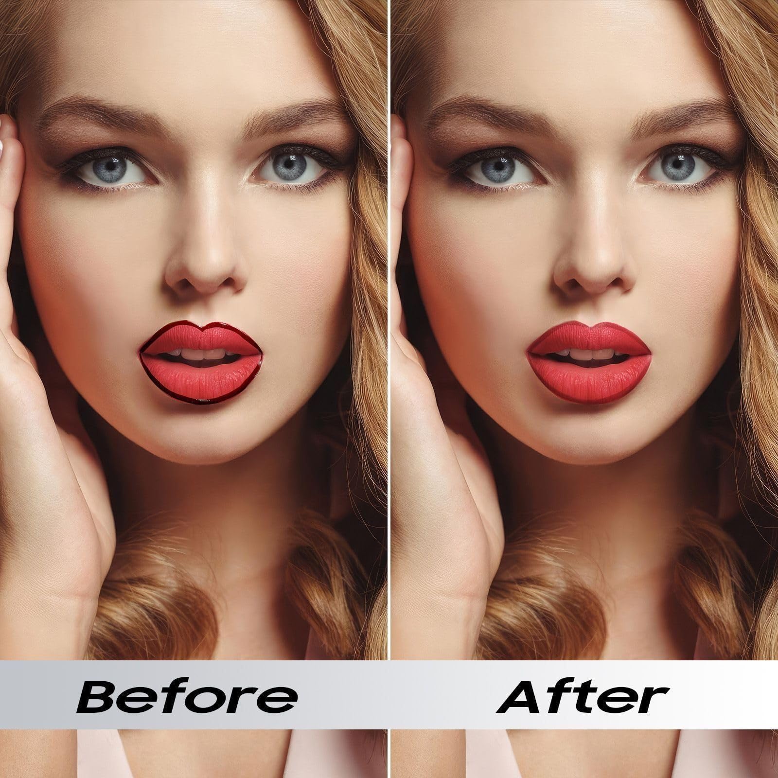 Long-Lasting Matte Lip Liner & Peel Off Lip Stain - Waterproof Nourishing Lip Tint Tattoo for Vibrant Lip Color, Moisturizing & Smudge-Proof (Nude) | Perfect for Parties, Date Nights & Everyday Wear