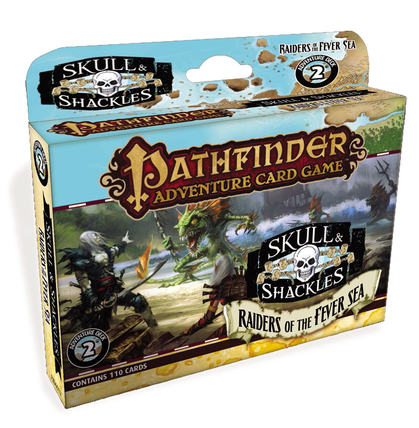 Pathfinder Adventure Card Game: Skull & Shackles Deck 2 - Raiders of the Fever Sea | Strategy Board Game for Adults & Teens | Perfect for Game Nights & RPG Enthusiasts