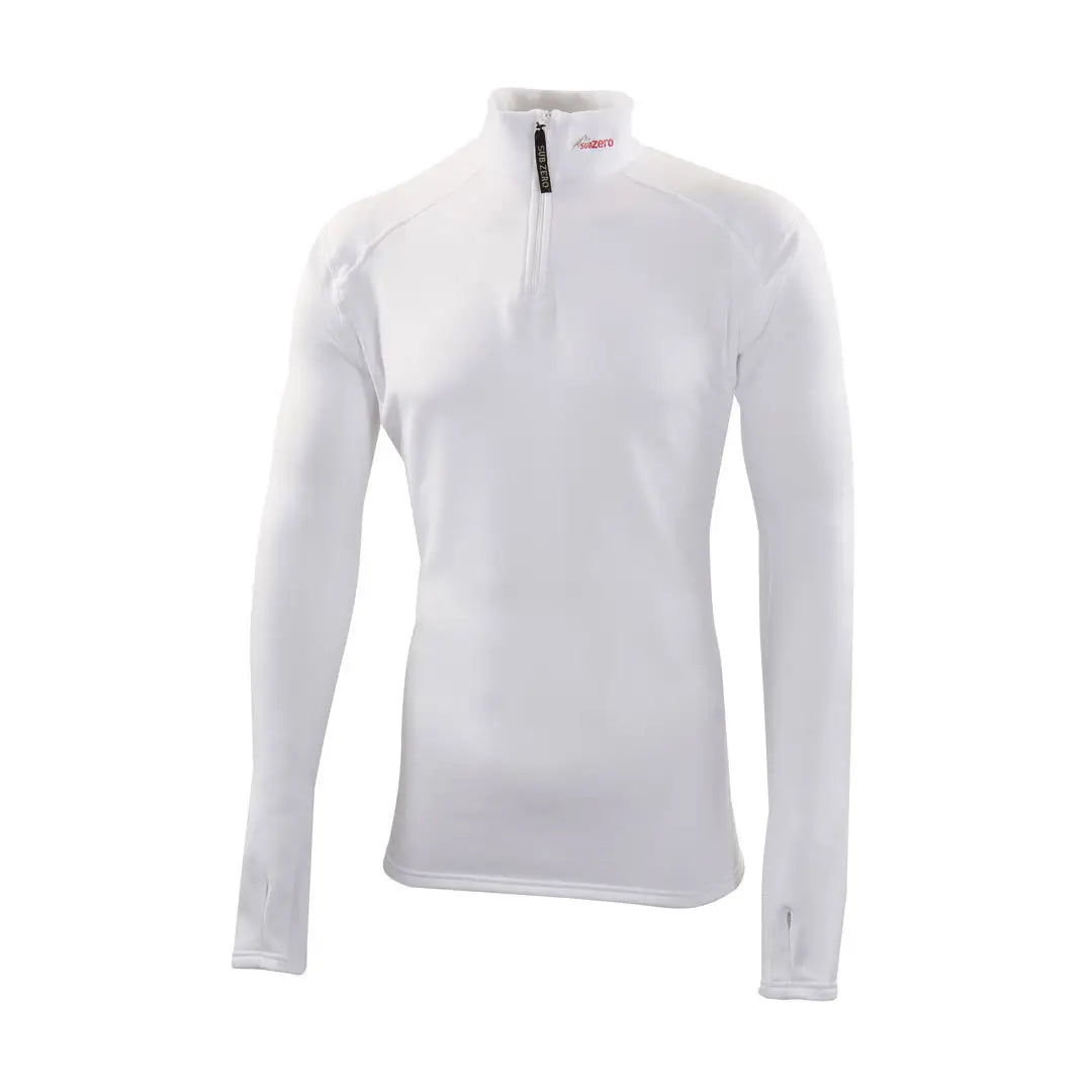 SUB STANDARD Factor 2 Long Sleeve Zip Neck Mid Layer Top - Men's Thermal Base Layer for Hiking, Skiing & Outdoor Activities