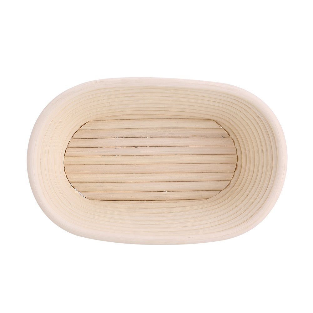 Premium Oval Bread Proofing Baskets - Handmade Unbleached Dough Proofing Bowls for Sourdough & Artisan Bread Baking | Perfect for Home Bakers & Professional Bakeries | Ideal for Rustic Loaves, Baguettes & Homemade Bread